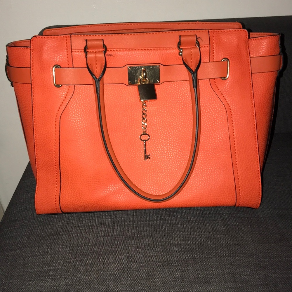 Orange purse